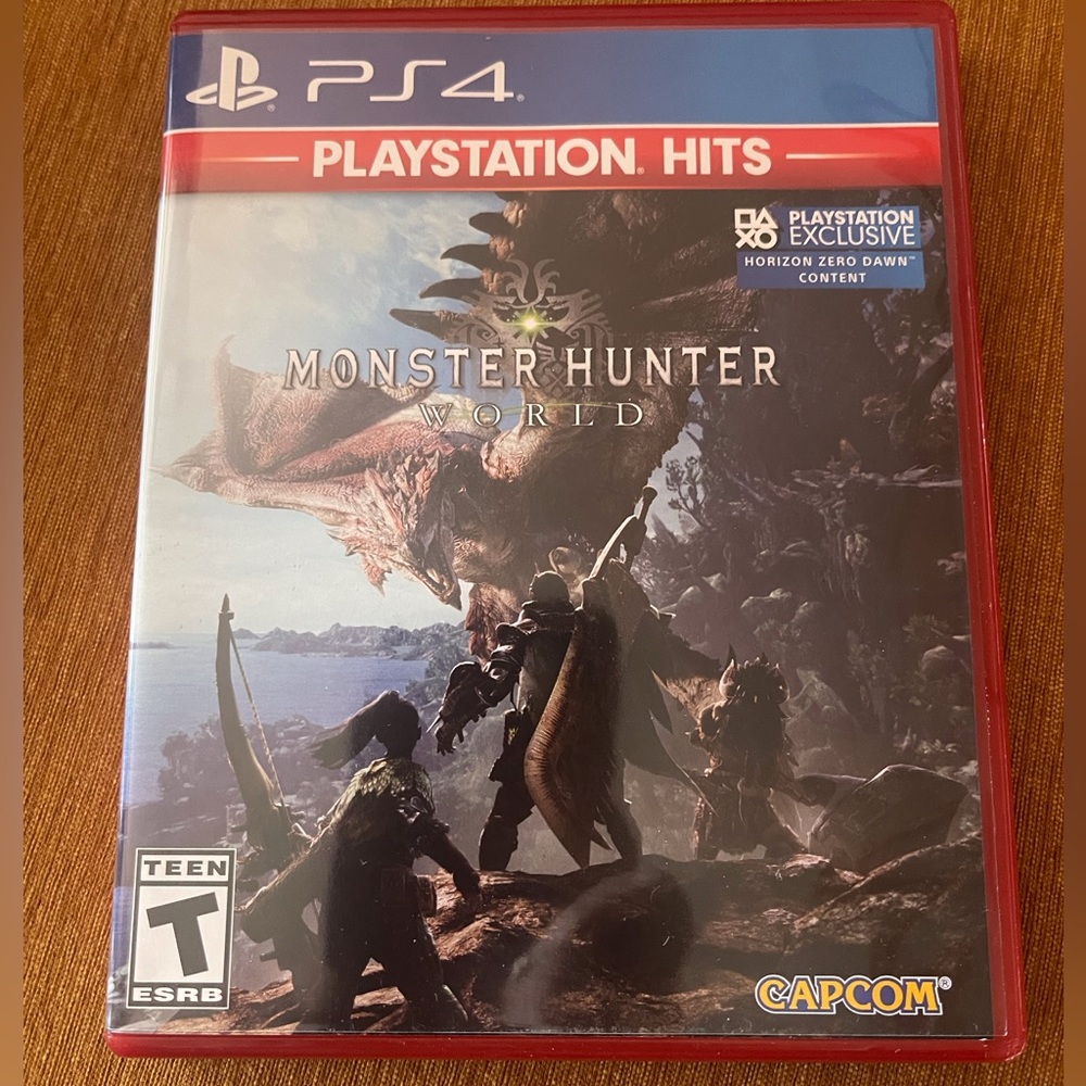 PS4 MONSTER HUNTER WORLD